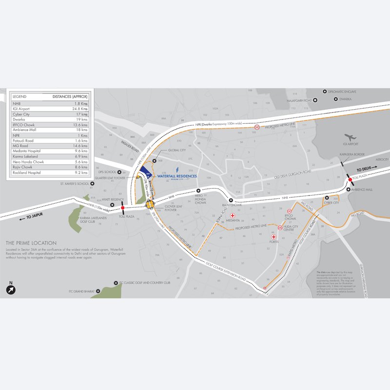 Krisumi-Waterfall-Residences-Location-Map